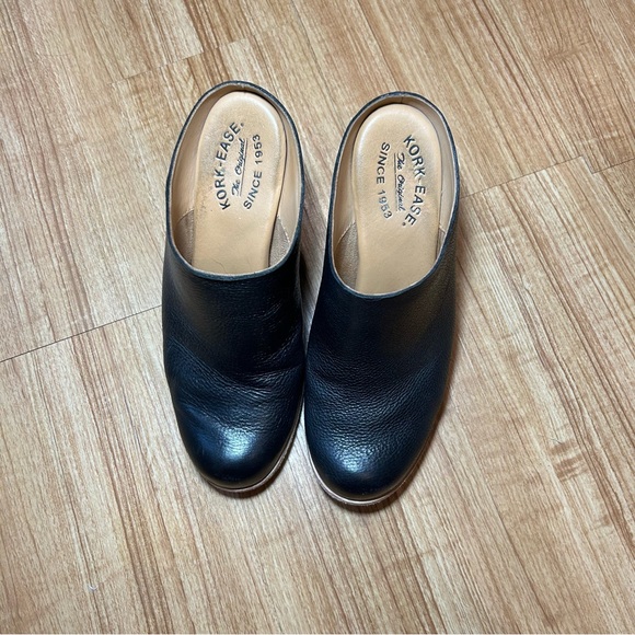 Kork-Ease Challis Mule Black Wedge - Picture 3 of 12